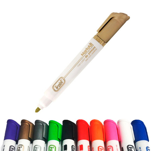 MARCADOR DE PINTURA TRABI MARK-ALL CJ X12